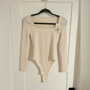 Cream Body Suit - Size XS